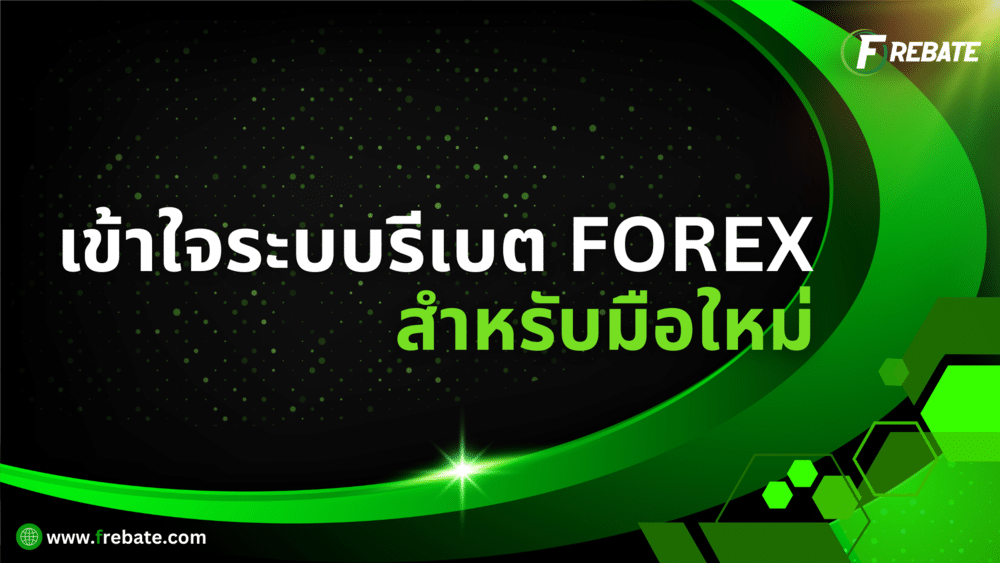 เข้าใจระบบรีเบต Forex สำหรับมือใหม่